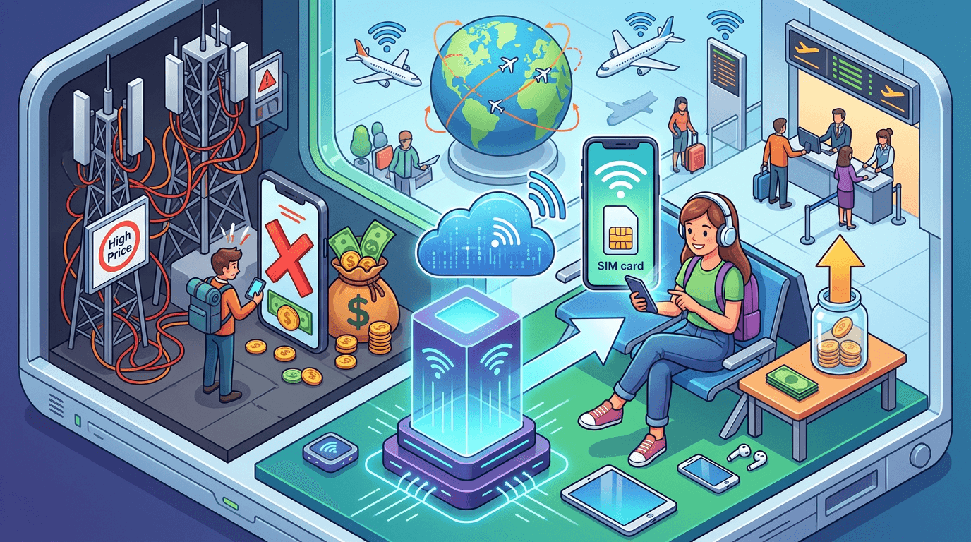 해외여행 eSIM, 이것만 알면 후회 안 해요! ✈️ 데이터 로밍 시대는 끝!