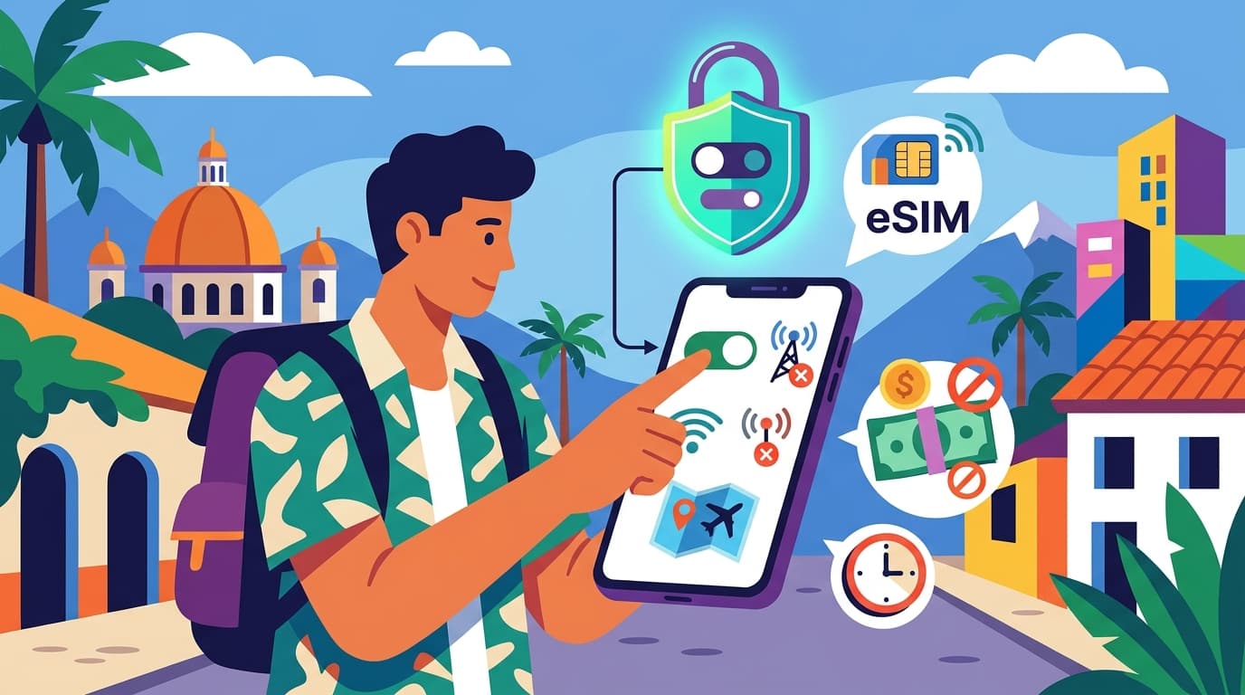 eSIM 데이터 로밍 차단: 국내 회선 요금 방지 · 설정값 정리